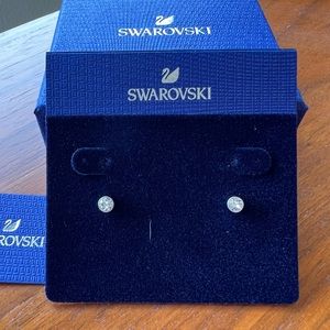 SWAROVSKI Harley studs earrings (clear crystal pair only)